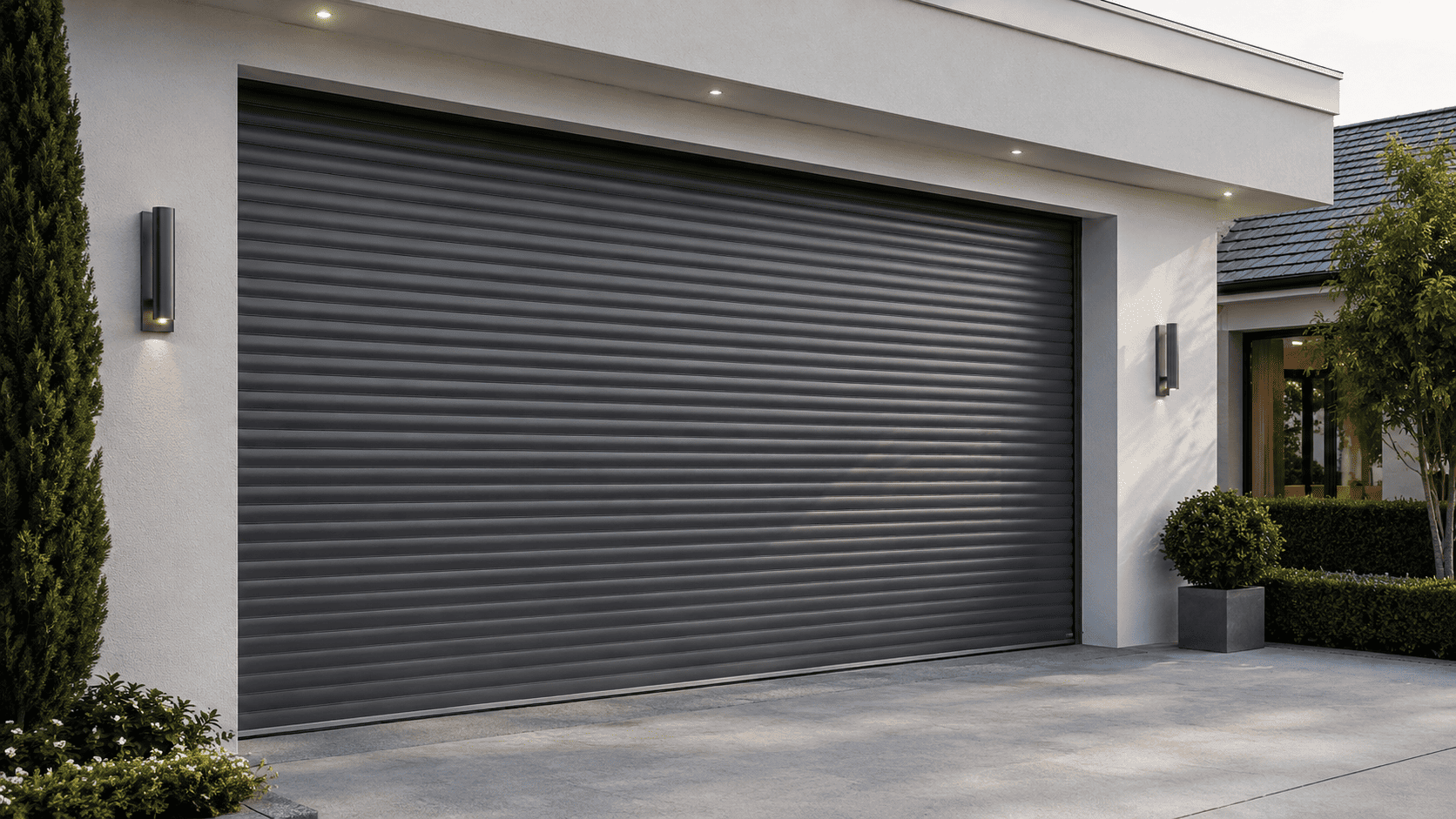 Freshly installed modern garage door — Cammeray